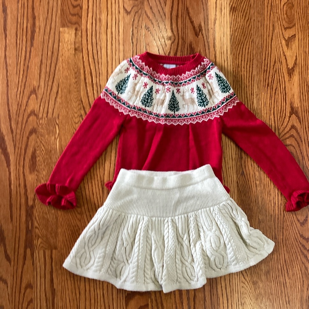 Girls Christmas Set size 5/6